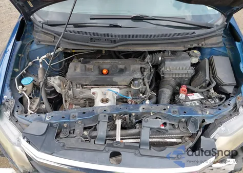 2012 Honda Civic Lx z USA, uszkodzony, nr VIN 19XFB2F50CE323737